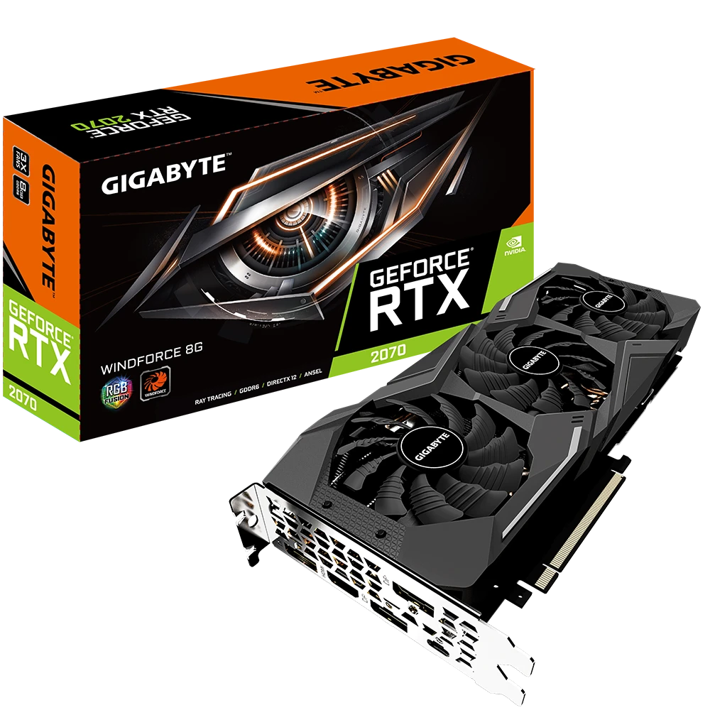 Gigabyte GeForce RTX 2070 WINDFORCE 8G  (Rev. 1.0)
